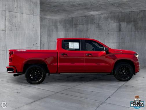 Red Hot 2025 Chevrolet Silverado 1500 Custom