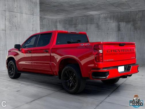Red Hot 2025 Chevrolet Silverado 1500 Custom