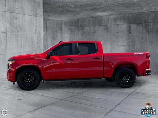 Red Hot 2025 Chevrolet Silverado 1500 Custom
