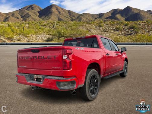 Red Hot 2025 Chevrolet Silverado 1500 Custom