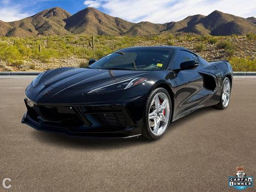 Black 2020 Chevrolet Corvette Stingray w/1LT