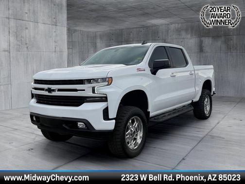 Summit White 2021 Chevrolet Silverado 1500 RST