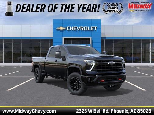 Black 2026 Chevrolet Silverado 2500 LT