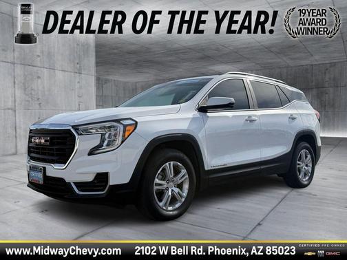 Summit White 2023 GMC Terrain SLE