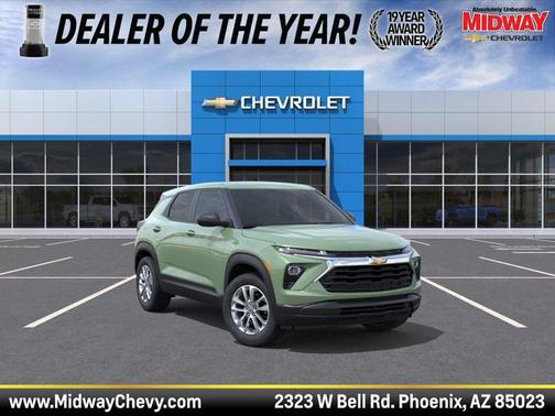 Cacti Green 2026 Chevrolet Trailblazer LS