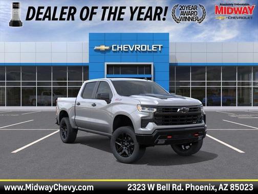 Sterling Gray Metallic 2026 Chevrolet Silverado 1500 LT Trail Boss