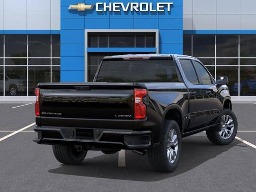 Black 2026 Chevrolet Silverado 1500 Custom