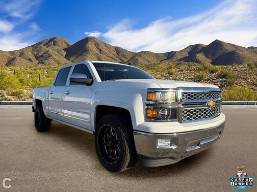Summit White 2015 Chevrolet Silverado 1500 LTZ