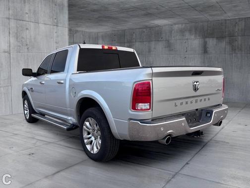 Bright Silver Metallic Clearcoat 2018 RAM 1500 Longhorn