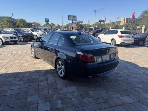 Blue 2007 BMW 530 530i 4dr Sedan