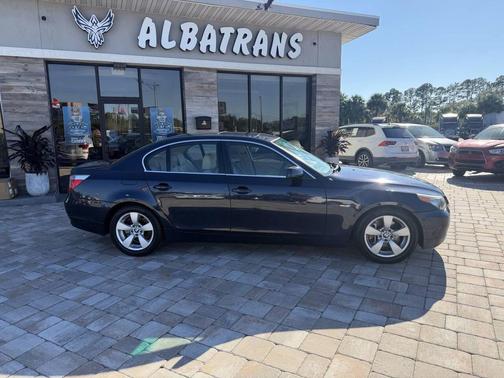 Blue 2007 BMW 530 530i 4dr Sedan