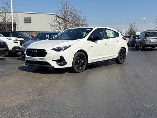 Crystal White Pearl 2026 Subaru Impreza RS