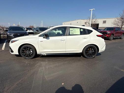 Crystal White Pearl 2026 Subaru Impreza RS