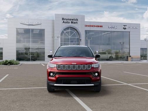 Red Hot Pearlcoat 2026 Jeep Compass Limited