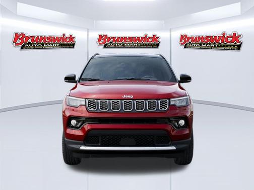 Red Hot Pearlcoat 2026 Jeep Compass Limited