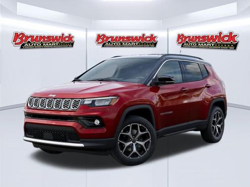 Red Hot Pearlcoat 2026 Jeep Compass Limited