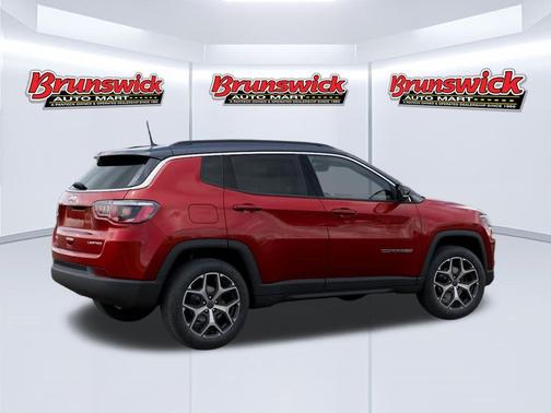 Red Hot Pearlcoat 2026 Jeep Compass Limited
