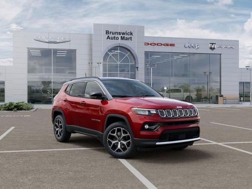 Red Hot Pearlcoat 2026 Jeep Compass Limited