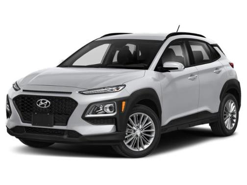 Chalk White 2019 Hyundai KONA SEL