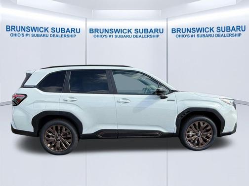 Crystal White Pearl 2026 Subaru Forester Hybrid Sport