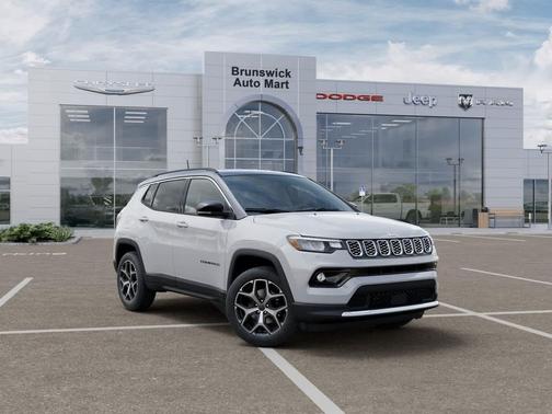 Bright White 2026 Jeep Compass Limited