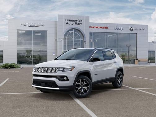 Bright White 2026 Jeep Compass Limited