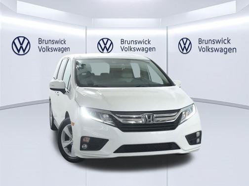 Platinum White Pearl 2020 Honda Odyssey EX-L w/Navigation/RES