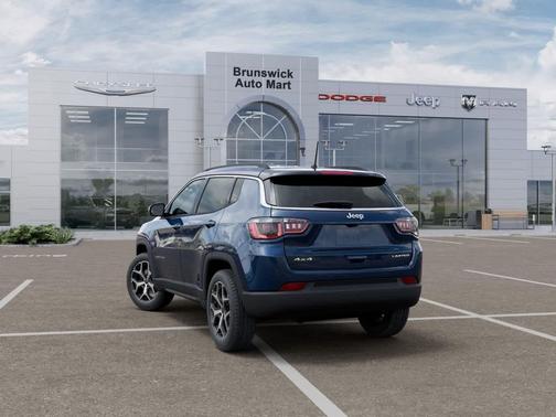 Fathom Blue Pearl Coat 2026 Jeep Compass Limited