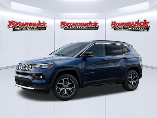 Fathom Blue Pearl Coat 2026 Jeep Compass Limited