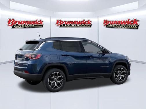 Fathom Blue Pearl Coat 2026 Jeep Compass Limited