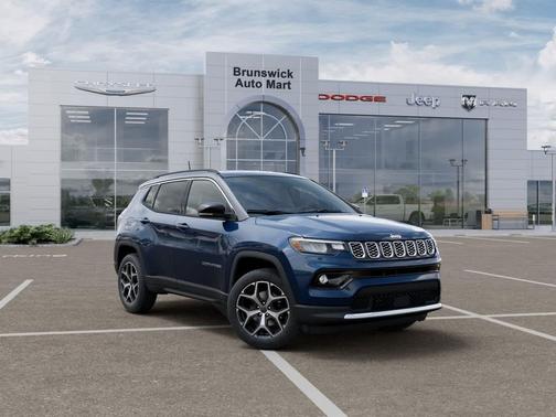 Fathom Blue Pearl Coat 2026 Jeep Compass Limited