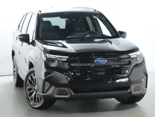 Crystal Black Silica 2025 Subaru Forester Sport