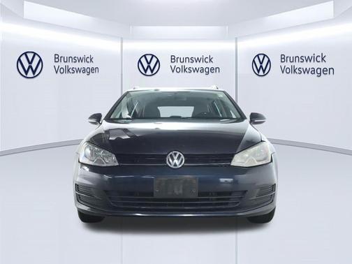 Night Blue Metallic 2016 Volkswagen Golf SportWagen TSI S 4-Door