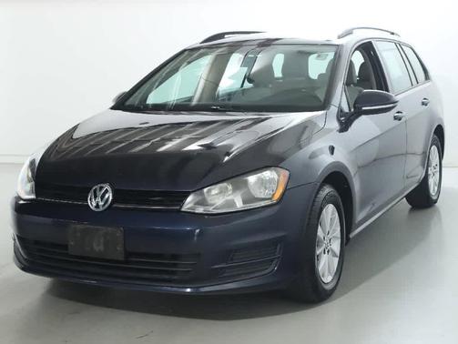 Night Blue Metallic 2016 Volkswagen Golf SportWagen TSI S 4-Door