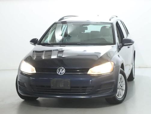 Night Blue Metallic 2016 Volkswagen Golf SportWagen TSI S 4-Door