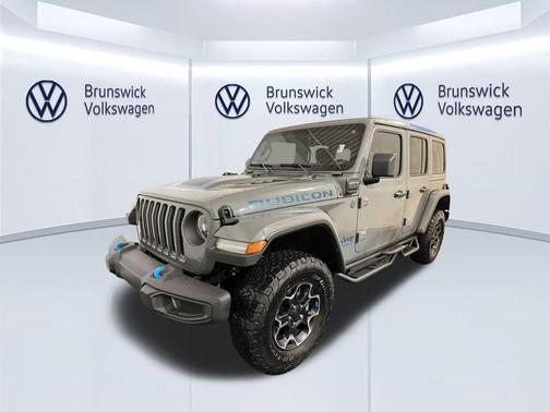 Sting-Gray Clearcoat 2023 Jeep Wrangler 4xe Rubicon