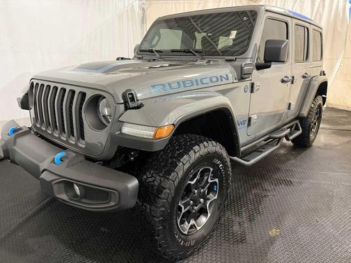Sting-Gray Clearcoat 2023 Jeep Wrangler 4xe Rubicon