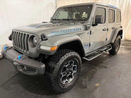 Sting-Gray Clearcoat 2023 Jeep Wrangler 4xe Rubicon