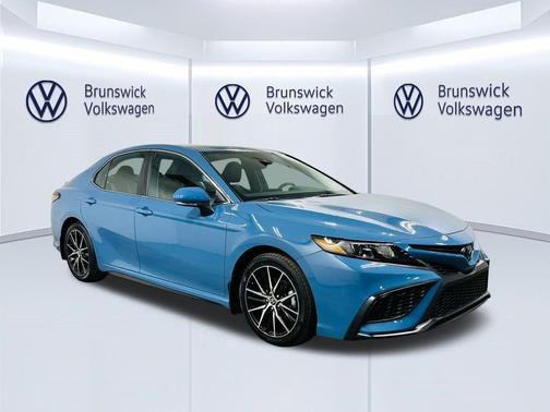 Cavalry Blue 2023 Toyota Camry SE