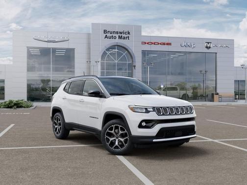 Bright White Clearcoat 2026 Jeep Compass Limited