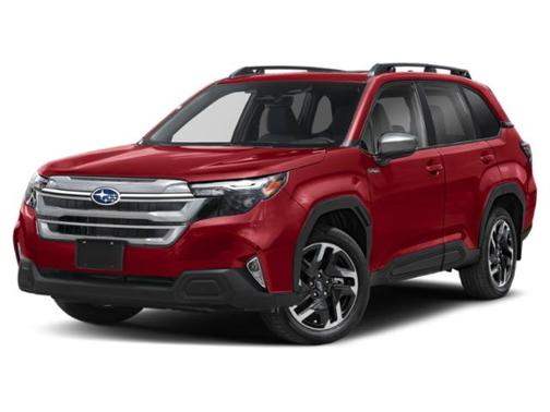 Crimson Red Pearl 2026 Subaru Forester Hybrid Premium