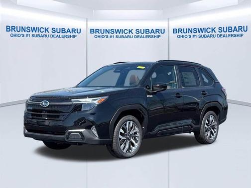 Crystal Black Silica 2026 Subaru Forester Hybrid Touring