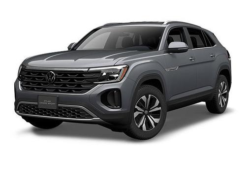 Platinum Gray Metallic 2024 Volkswagen Atlas Cross Sport 2.0T SE