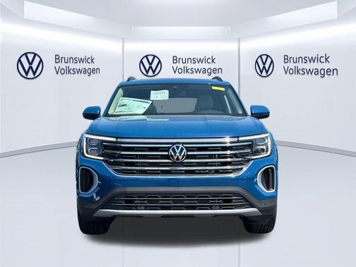 Mountain Lake Blue Metallic 2026 Volkswagen Atlas 2.0T SE w/Technology 4MOTION