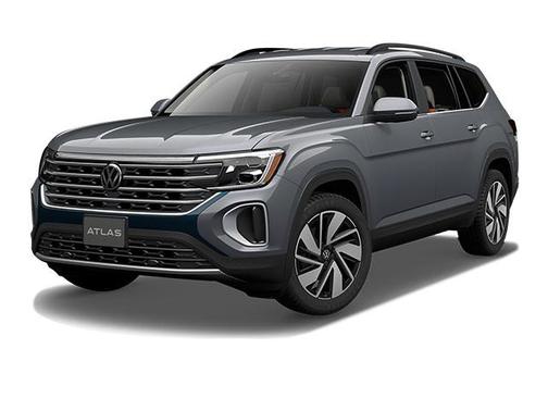 Platinum Gray Metallic 2024 Volkswagen Atlas 2.0T SE w/Technology 4MOTION