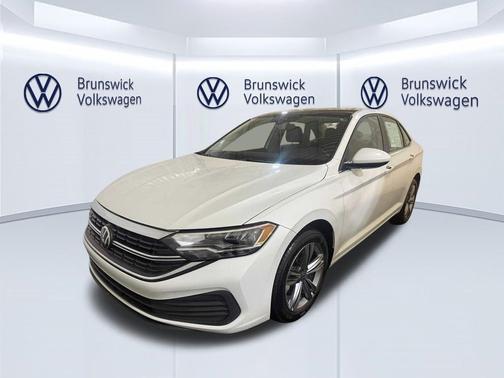 Opal White Pearl 2023 Volkswagen Jetta 1.5T SE