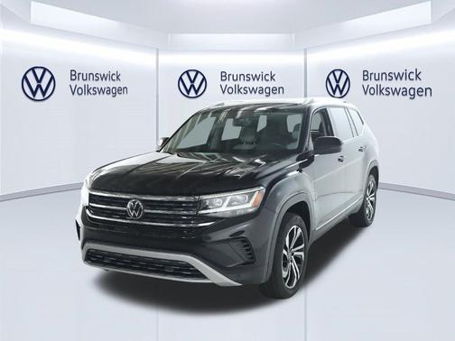 Deep Black Pearl 2023 Volkswagen Atlas 3.6L SEL
