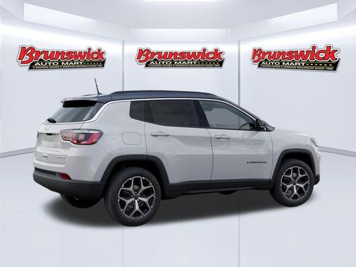 Bright White Clearcoat 2026 Jeep Compass Limited