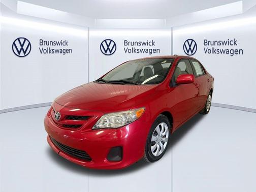 Barcelona Red Metallic 2012 Toyota Corolla LE