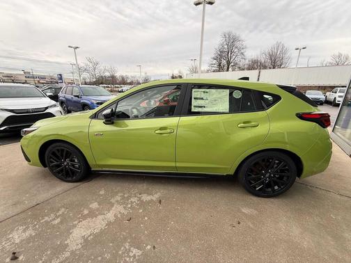 Citron Yellow Pearl 2026 Subaru Impreza RS